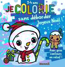 Je colorie sans deborder (2-4 ans) - joyeux noel ! t68