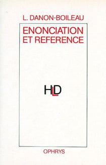 Énonciation et référence