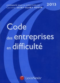 Code des entreprises en difficulté (édition 2013)