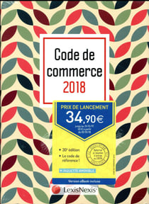Code de commerce (édition 2018)