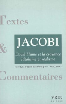 David Hume et la croyance : Idéalisme et réalisme