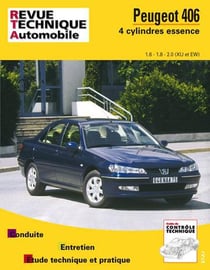 Peugeot 406 - moteurs 4 cylindres essence