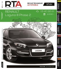 Revue technique automobile n.796 : Renault Laguna III phase 2 1.5 dCi 110 ch 11/2010
