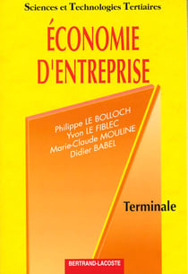 Economie d'entreprise ter stt - ed 98