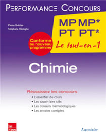PERFORMANCE CONCOURS : chimie - 2e année MP MP* - PT PT*