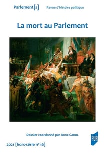 Parlement[s] Hors-Série n.16 : la mort au parlement (édition 2021)