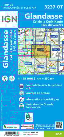 3237OT - Glandasse, col de Croix haute, PNR du Vercors