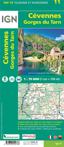 Cévennes. gorges du tarn-TOP75011
