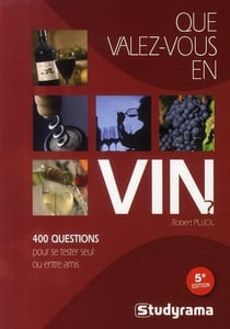 Que valez-vous en vin ? : 400 questions pour se tester seul ou entre amis