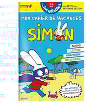 Les incollables : cahier de vacances Simon - de la PS à la MS