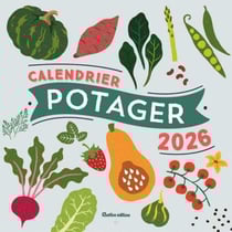 Calendrier mural potager