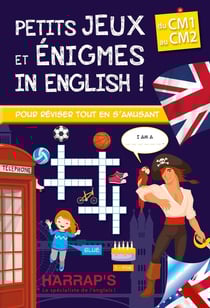Harrap's Cahier de vacances : petits jeux et énigmes in english ! du CM1 au CM2