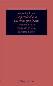 Les mots que je sais