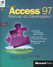 Access 97 manuel du developpeur