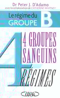 Le régime du groupe B - 4 groupes sanguins, 4 régimes