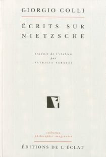 Ecrits sur nietzsche