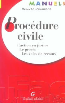 Manuel de procedure civile