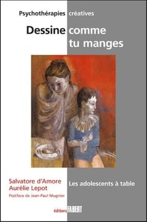 Dessine comme tu manges - les adolescents à table