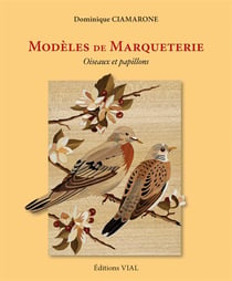 Modèles de marqueterie - oiseaux et papillons