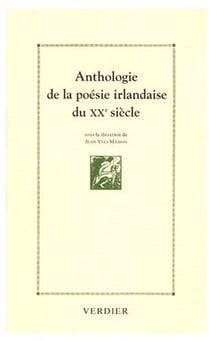 Anthologie de la poésie irlandaise au XX siècle