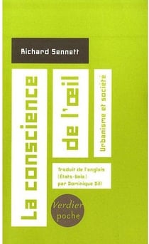 La conscience de l'oeil - urbanisme et société