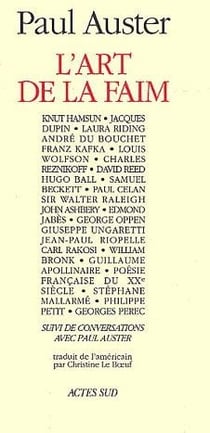 L'art de la faim