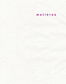 Revue matières Tome 12 - retour à la normalité