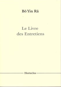 Le livre des entretiens
