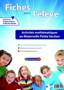 Mathématiques - petite section - fiches pour l'élève