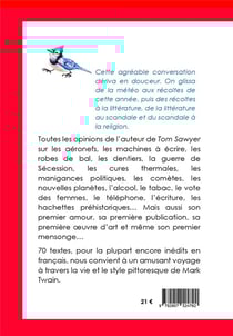 Mark Twain, témoin de son temps : 70 textes humoristiques commentés à découvrir et à redécouvrir