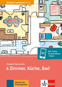 4 Zimmer, Küche, Bad - A1.2 - livre + MP3 téléchargeable