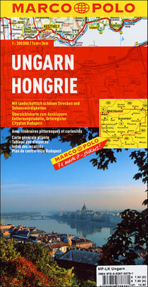 Hongrie - euro carte marco polo
