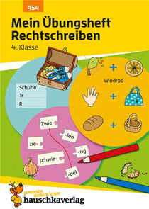 Deutsch - t454 - mein ubungsheft rechtschreiben 4. klasse - deutsch: ubungen fur die grundschule und