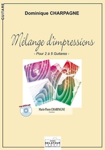 Mélange d'impressions pour 2 à  5 guitares