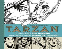 Tarzan - newspaper strips : Intégrale vol.1 : 1967-1969