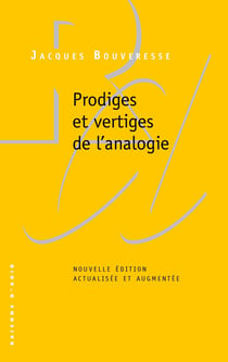 Prodiges et vertiges de l'analogie