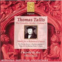 Tallis : Intégrale de l'oeuvre vol.6