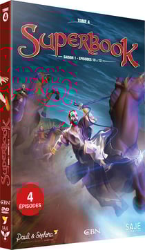 Superbook Tome 4 : Saison 1, épisodes 10 à 13