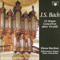 12 Concertos Pour Orgue d'après vivaldi