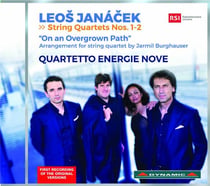 Quatuors a cordes n°1 et n°2 /" on an overgrown path"