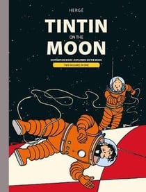 TINTIN ON THE MOON BINDUP - DESTINATION MOON/ EXPLORERS ON THE MOON