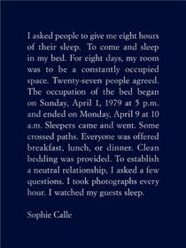 The sleepers