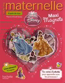 Toute ma maternelle - princesses - maxi-magnets de noël