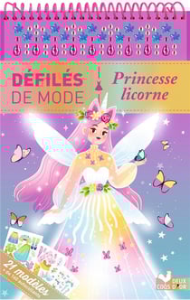 Princesse licorne - bloc a spirale
