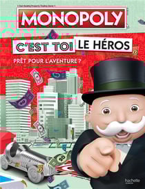 Hasbro gaming - monopoly - c'est toi le héros