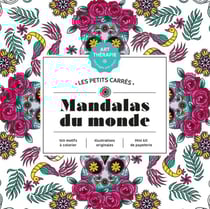 Les petits carrés d'Art-thérapie Mandalas du monde