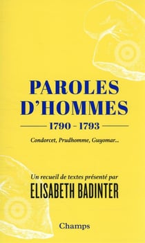 Paroles d'hommes (1790-1793)