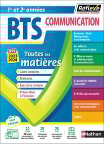 Mémos réflexes Tome 16 : toutes les matières - BTS communication - 1re et 2e années (édition 2023/2024)