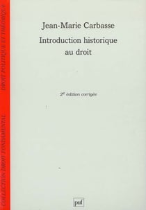 Introduction historique au droit (2e édition)