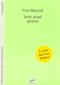 Droit pénal général